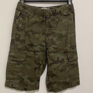Boys 10-12 camo shorts